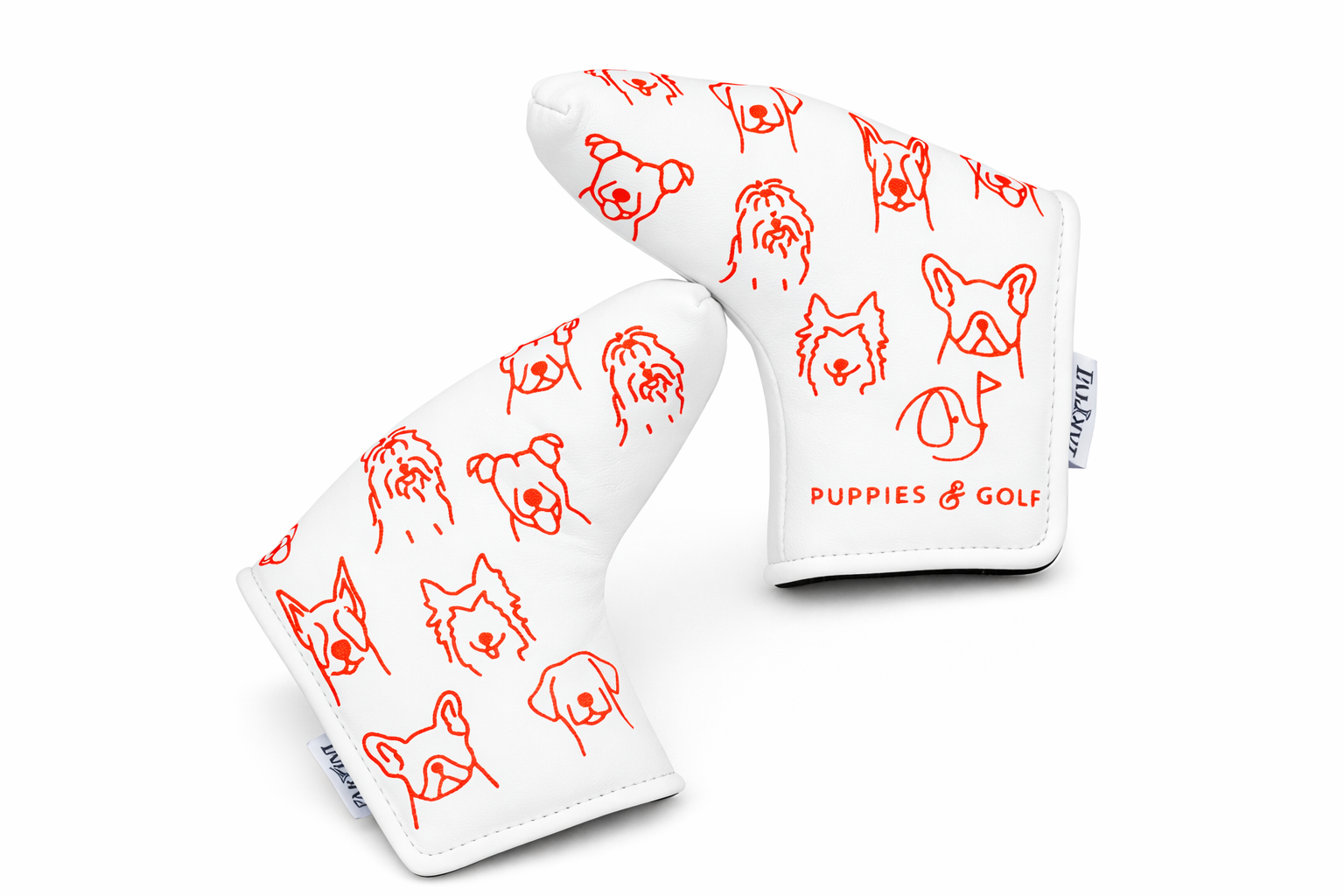 The Dogleg Blade Putter Cover - Coral