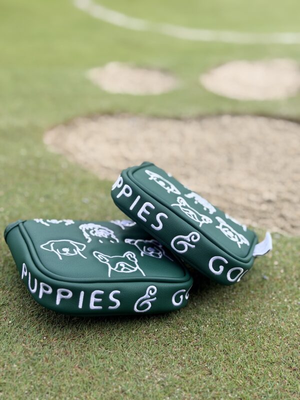 The Dogleg Mallet Putter Cover - Green